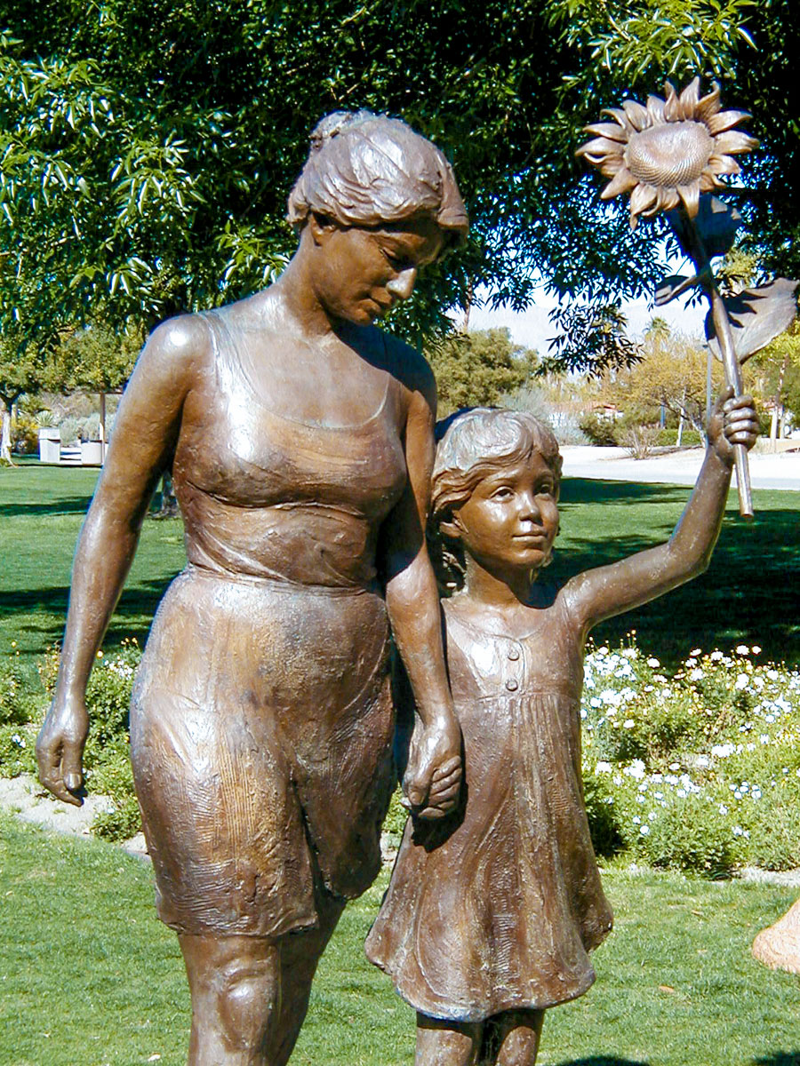 Mother and Child Sculpture Garden